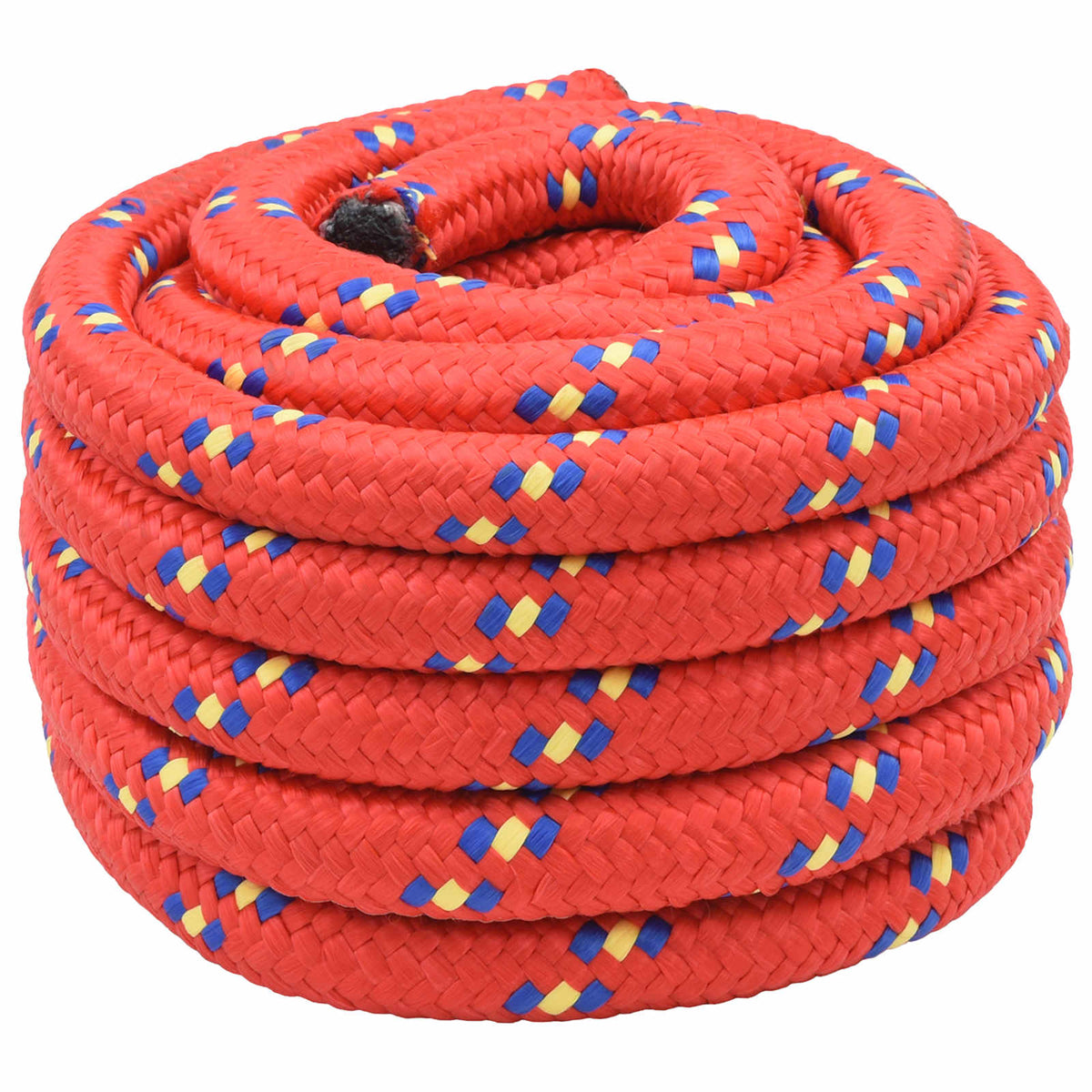 Multipurpose Utility Rope PP Length 10 m 60 mm Red