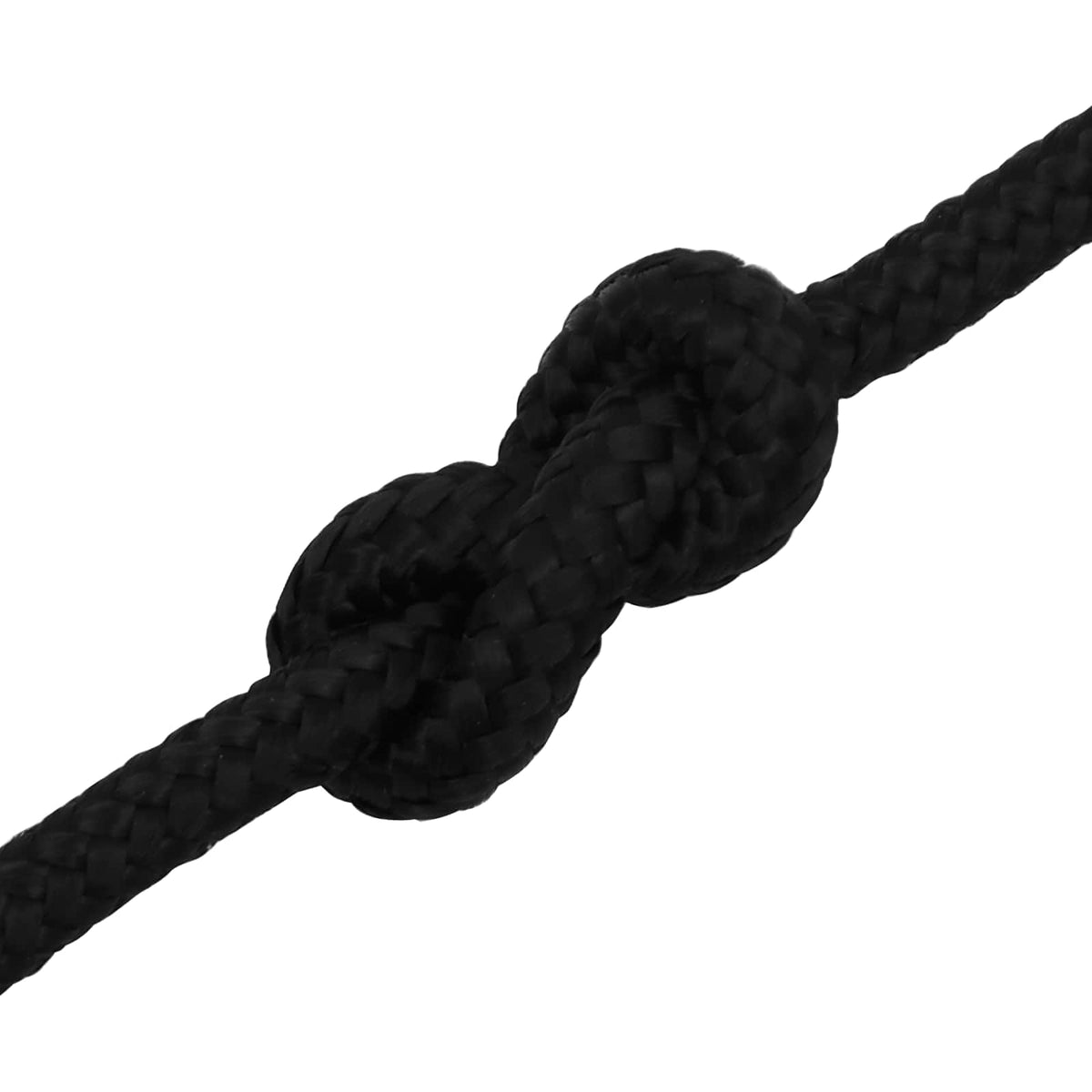 Multipurpose Utility Rope Polyester Black Length 250 m 10 mm