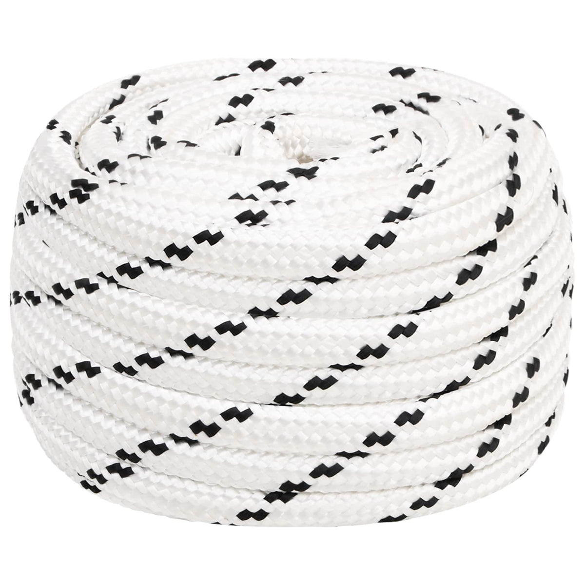 Multipurpose Utility Rope Polyester White Length 50 m 20 mm