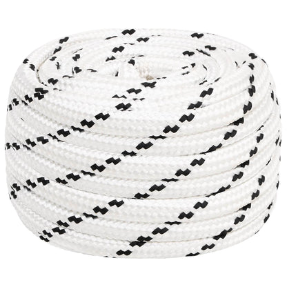 Multipurpose Utility Rope Polyester White Length 50 m 20 mm