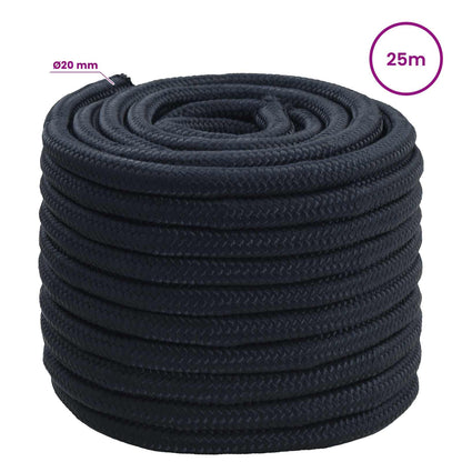 Multipurpose Utility Rope Polyester Royal Blue Length 25 m 20 mm