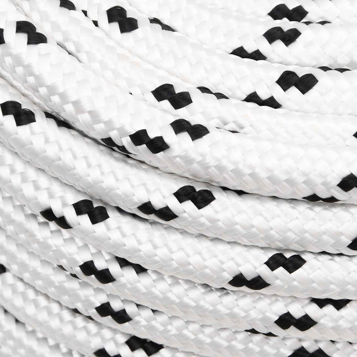 Multipurpose Utility Rope Polyester White Length 100 m 14 mm