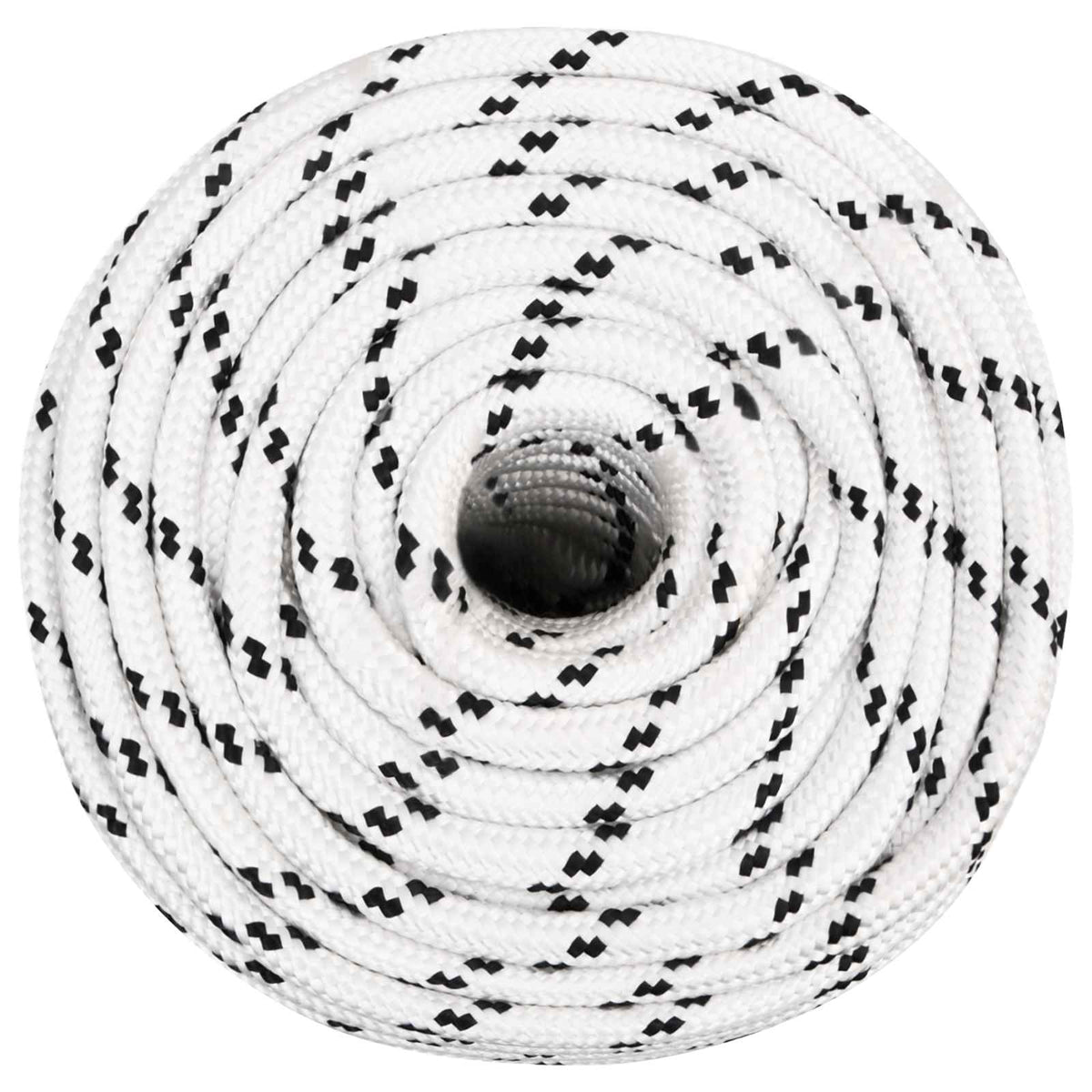 Multipurpose Utility Rope Polyester White Length 100 m 14 mm