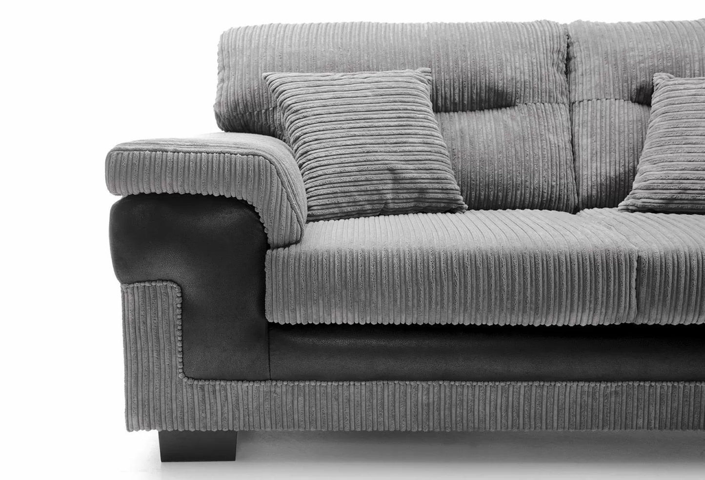 Samson Corded Fabric 3 Seater Sofa