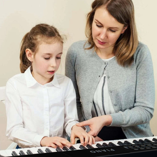 88 Key Foldable Electric Keyboard Piano for Kids Adults Beginners-Black