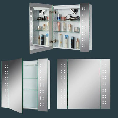 Wall Bathroom Mirror Cabinet with Lights