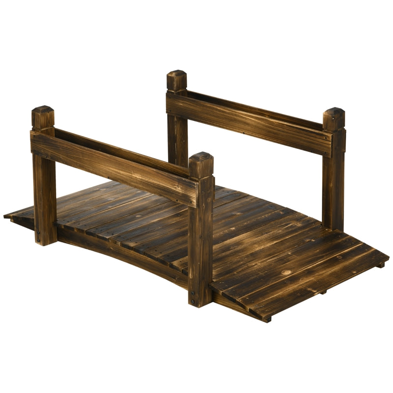 5FT Wooden Garden Bridge