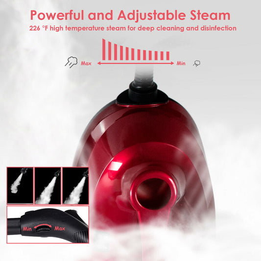 2000w Multi Purpose Steam Cleaning Mop-Red