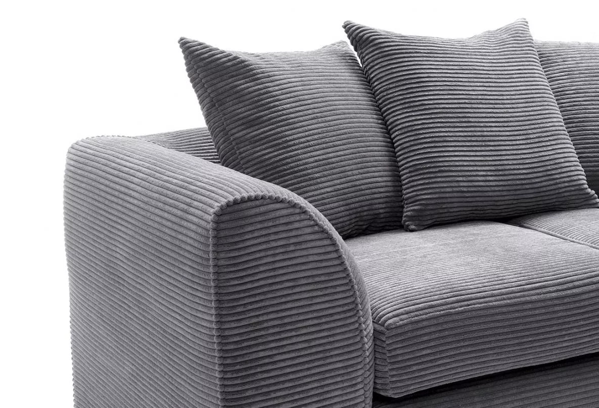 Jill Jumbo 2 Seater Sofa - Grey