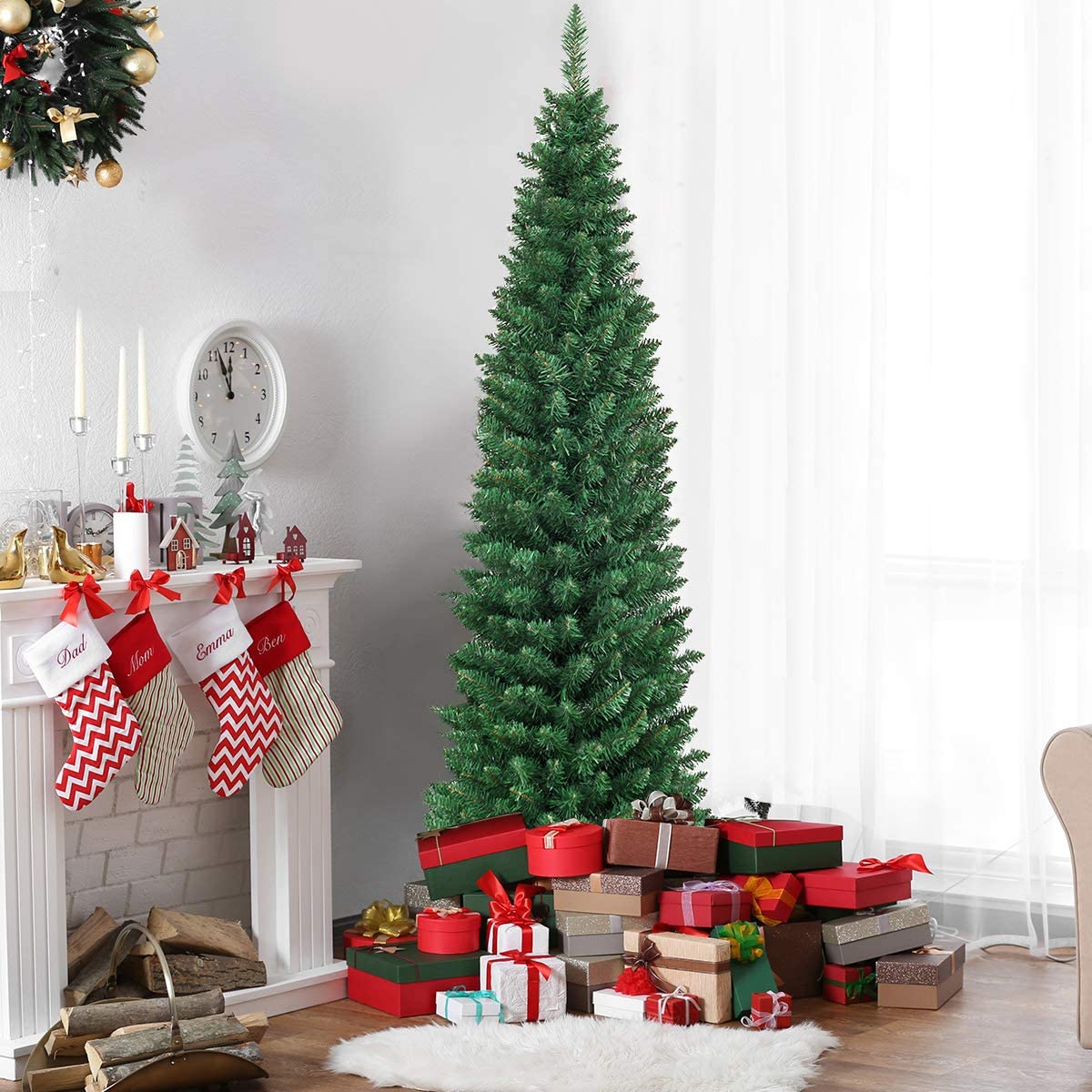 5ft Slim Artificial Christmas Tree