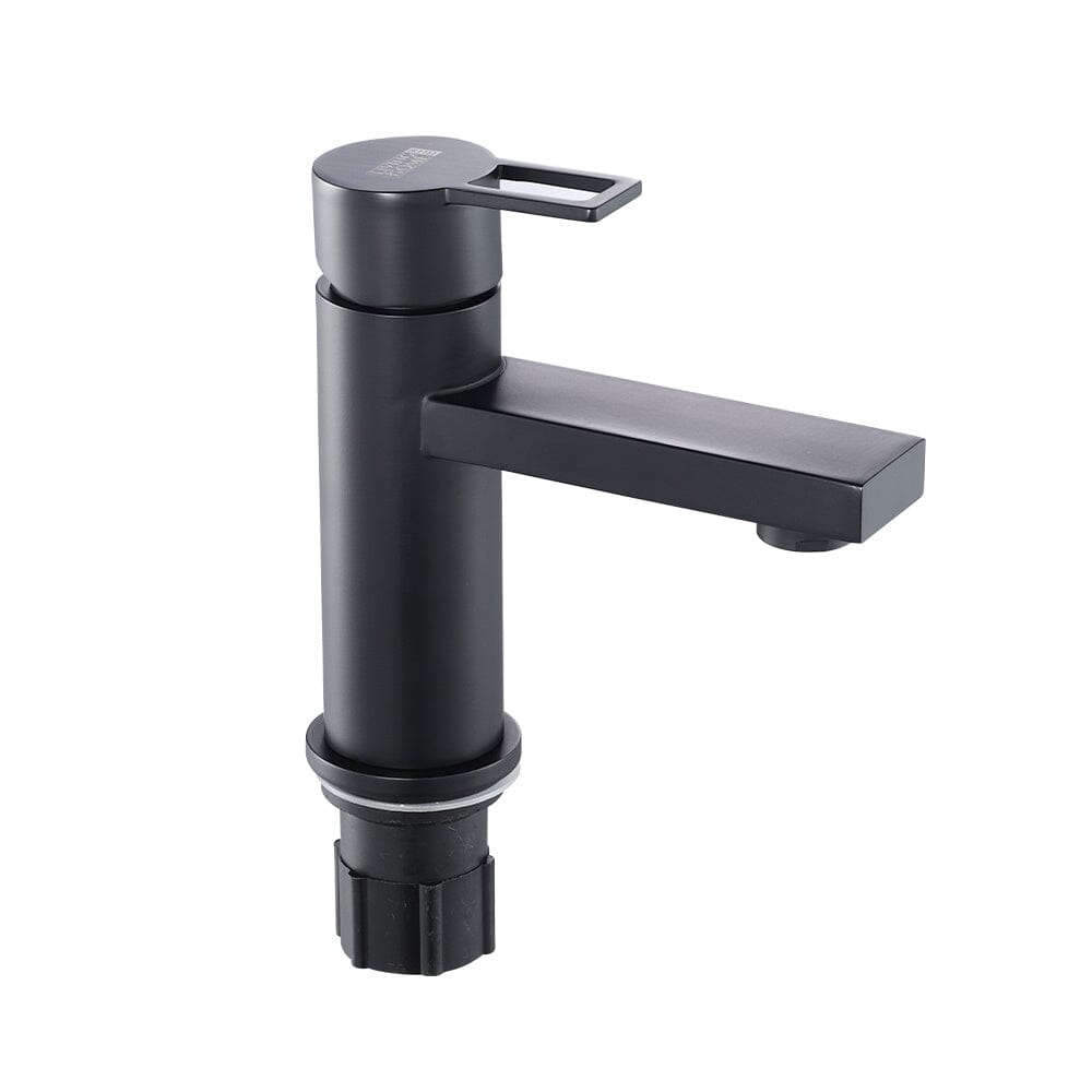 Timeless Matte Black Stainless Steel Bathroom Tap