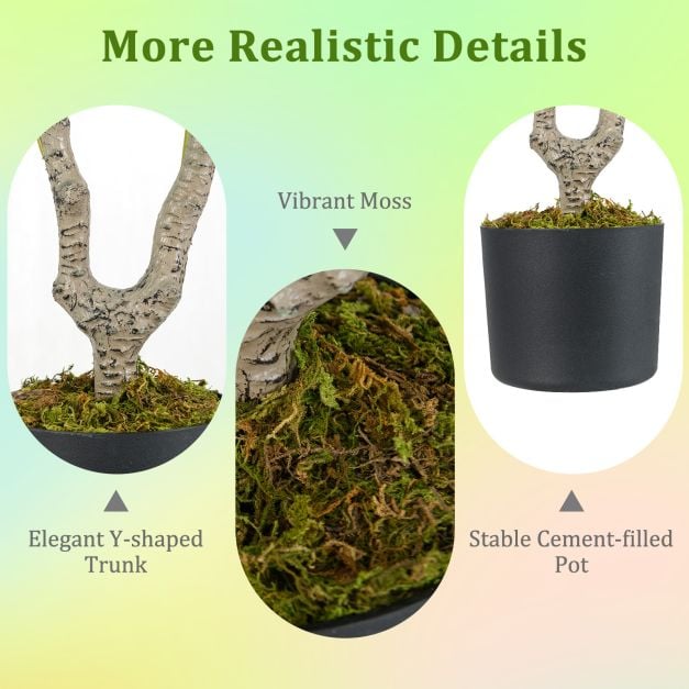 36 Inch Artificial Camellia Tree with Blooming Flower 1 Pack-Pink