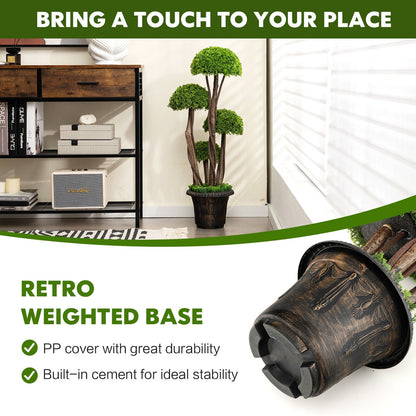 90cm Artificial Cypress Tree with Pot
