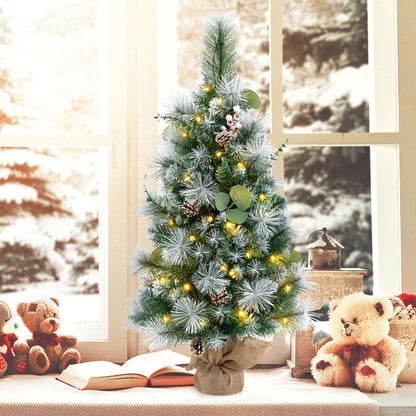 90CM Artificial Xmas Tree with 98 Branch Tips and Pine Needles