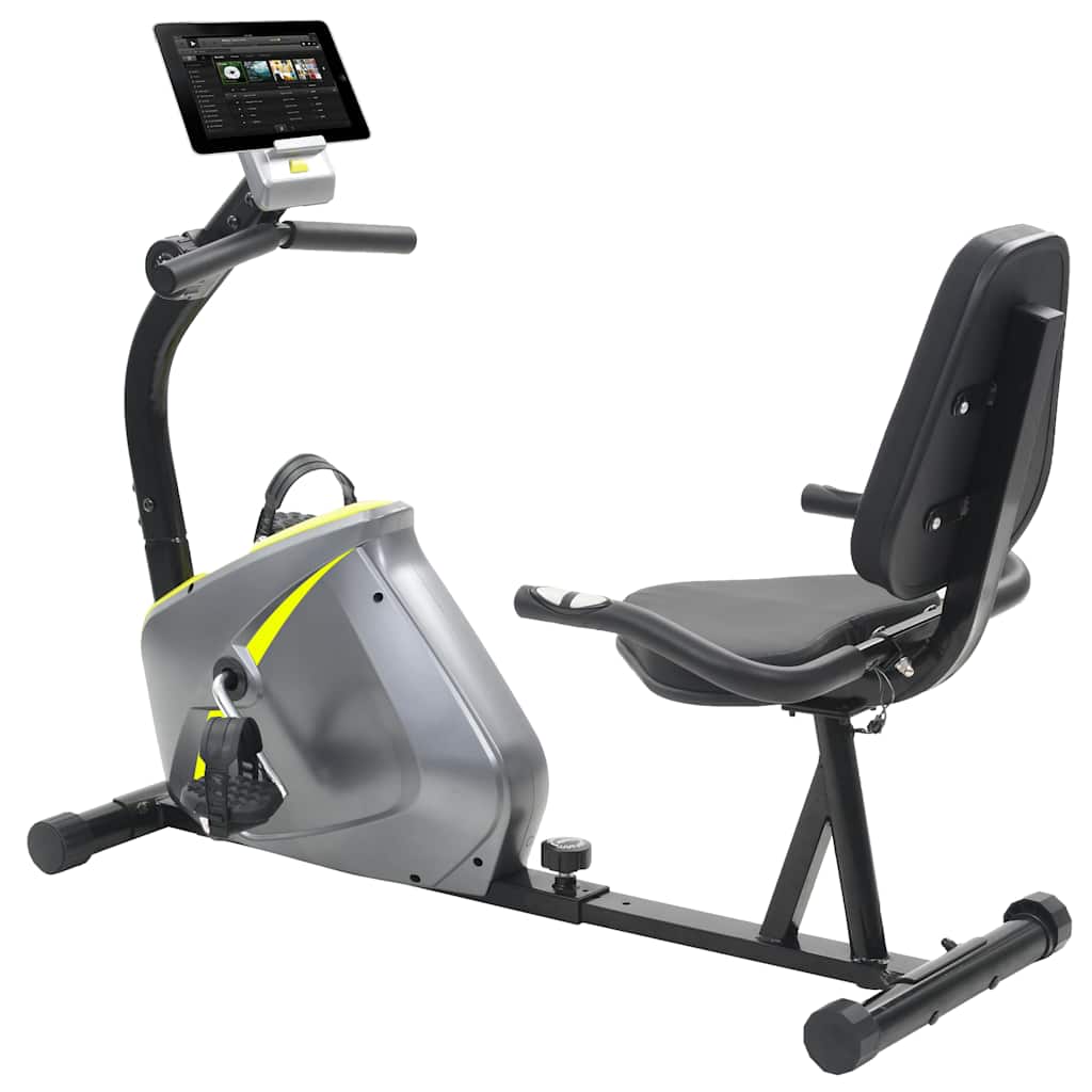 91443 vidaXL Magnetic Recumbent Exercise Bike with Pulse Measurement 1