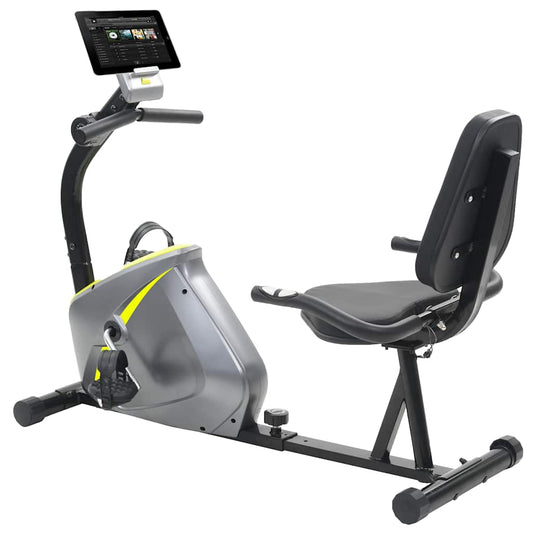 91443 vidaXL Magnetic Recumbent Exercise Bike with Pulse Measurement 1