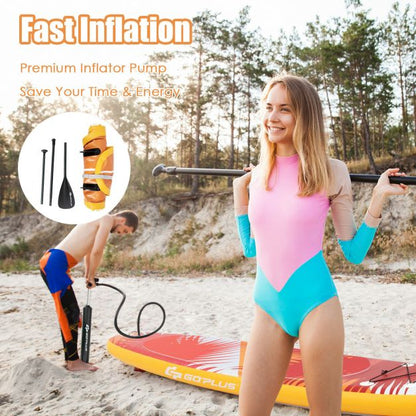 10.5FT Inflatable Stand Up Paddle Board SUP