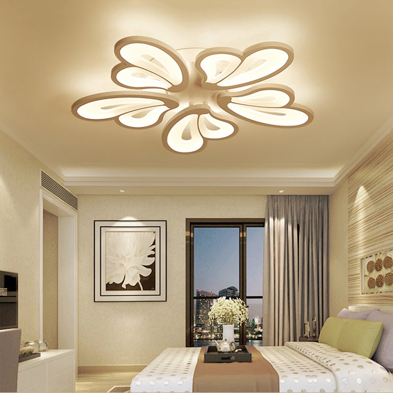 مصباح السقف Petal Modern LED القابل للتعتيم/غير القابل للتعتيم (الإصدار B)