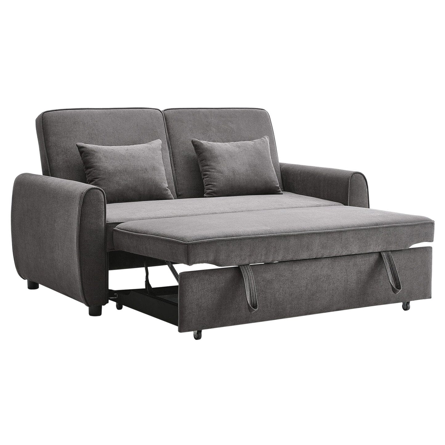 3 in 1 Grey Convertible Sofa Bed lounger 164cm Wide