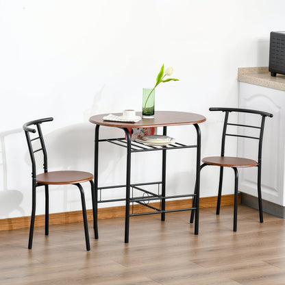 2 Person Dining Table Set 2-Seater Bar Stool and Table Set