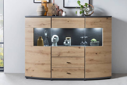 Dera 81 Sideboard Display Cabinet 160cm