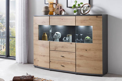 Flori 81 Display Cabinet 160cm