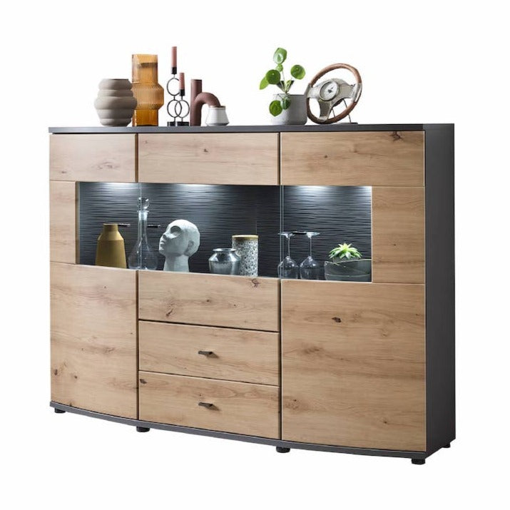 Flori 81 Display Cabinet 160cm