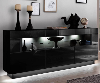 Nata 84 Display Sideboard Cabinet 160cm