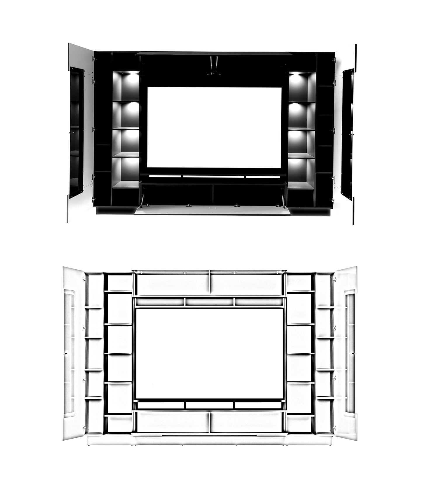 Nata VA Wall Entertainment Unit