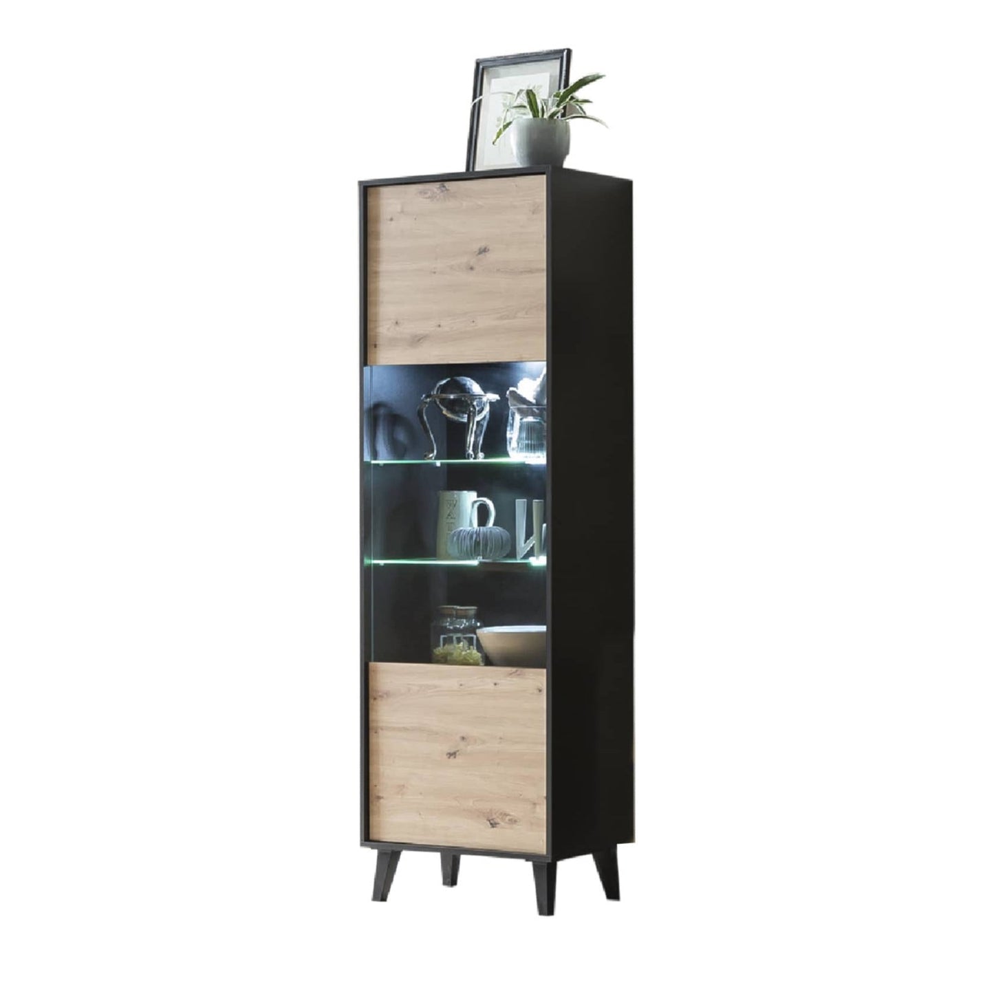 Artona 10 Tall Display Cabinet 65cm