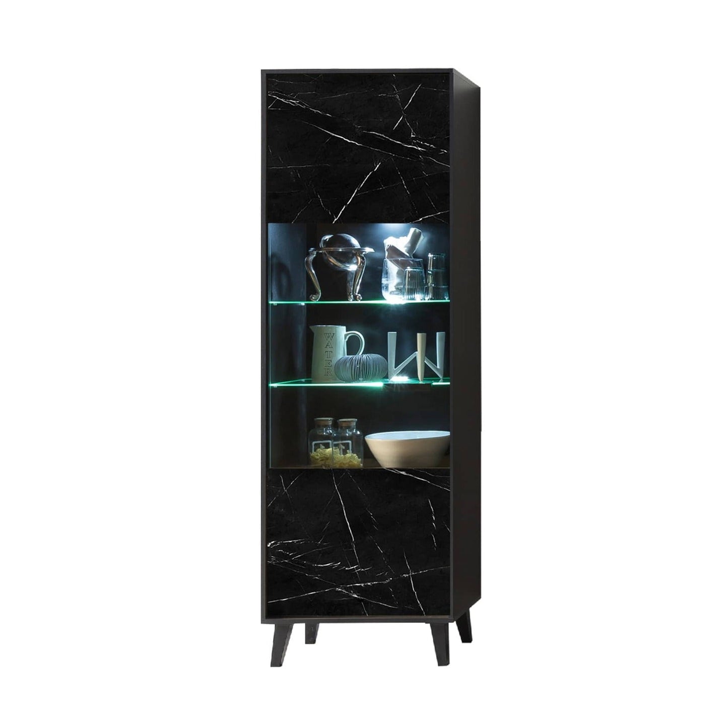 Fina 10 Tall Display Cabinet 65cm