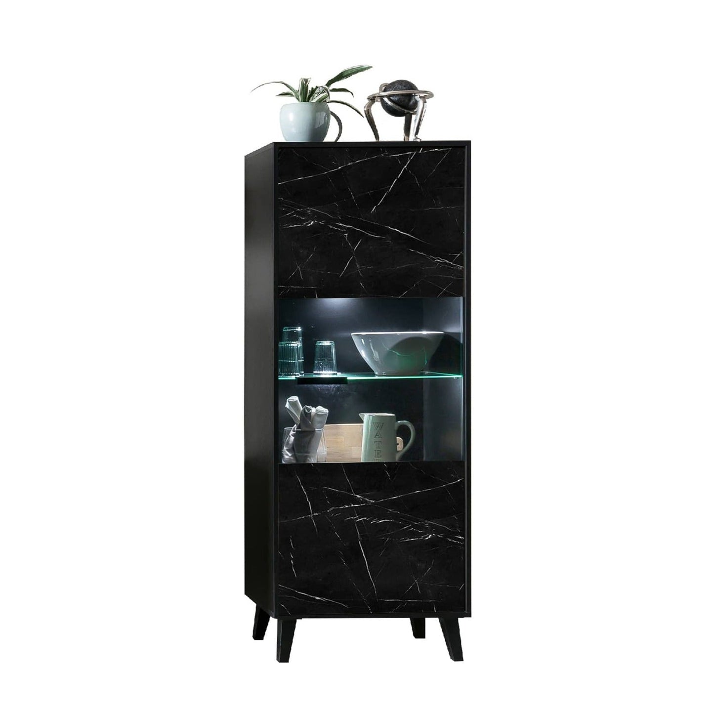 Fina 31 Tall Display Cabinet 65cm