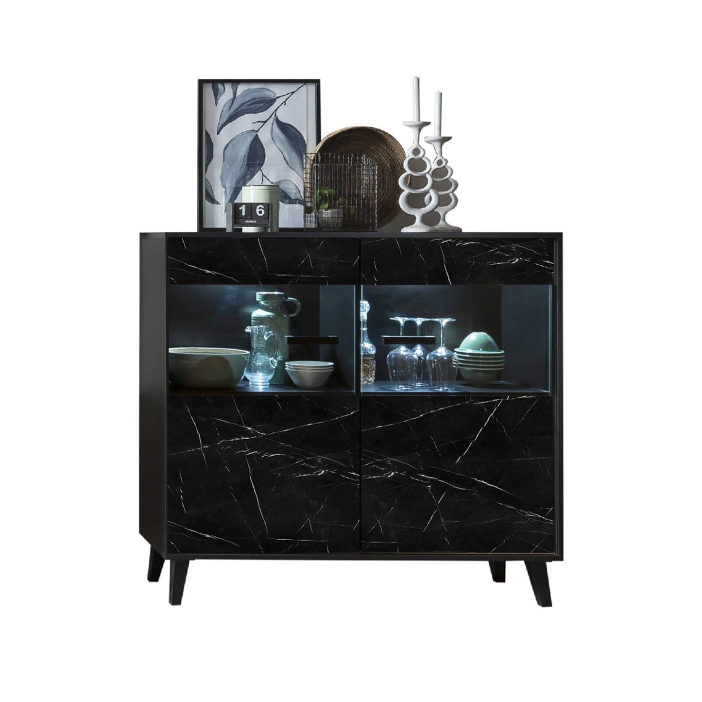 Fina 81 Display Cabinet 126cm