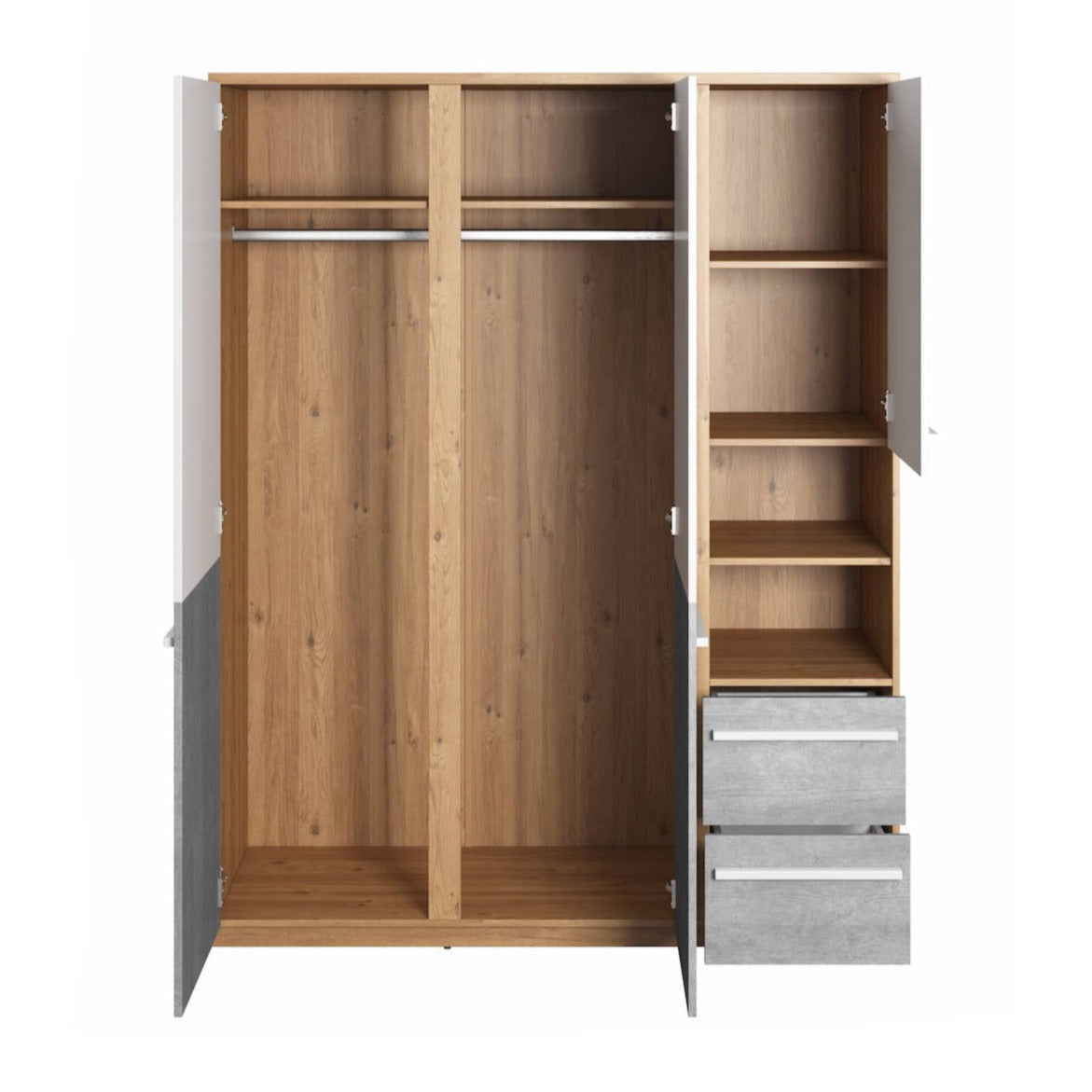 Plano PN-01 Hinged Wardrobe 150cm