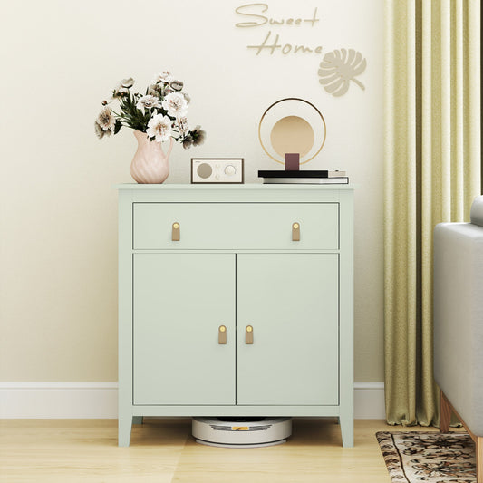 HOMCOM Farmhouse Style Sideboard - Light Green