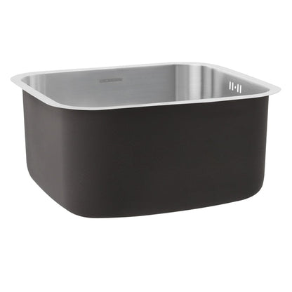 Inset Single Bowl Sink Stainless Steel Kitchen Deep Sinks Large Capacity