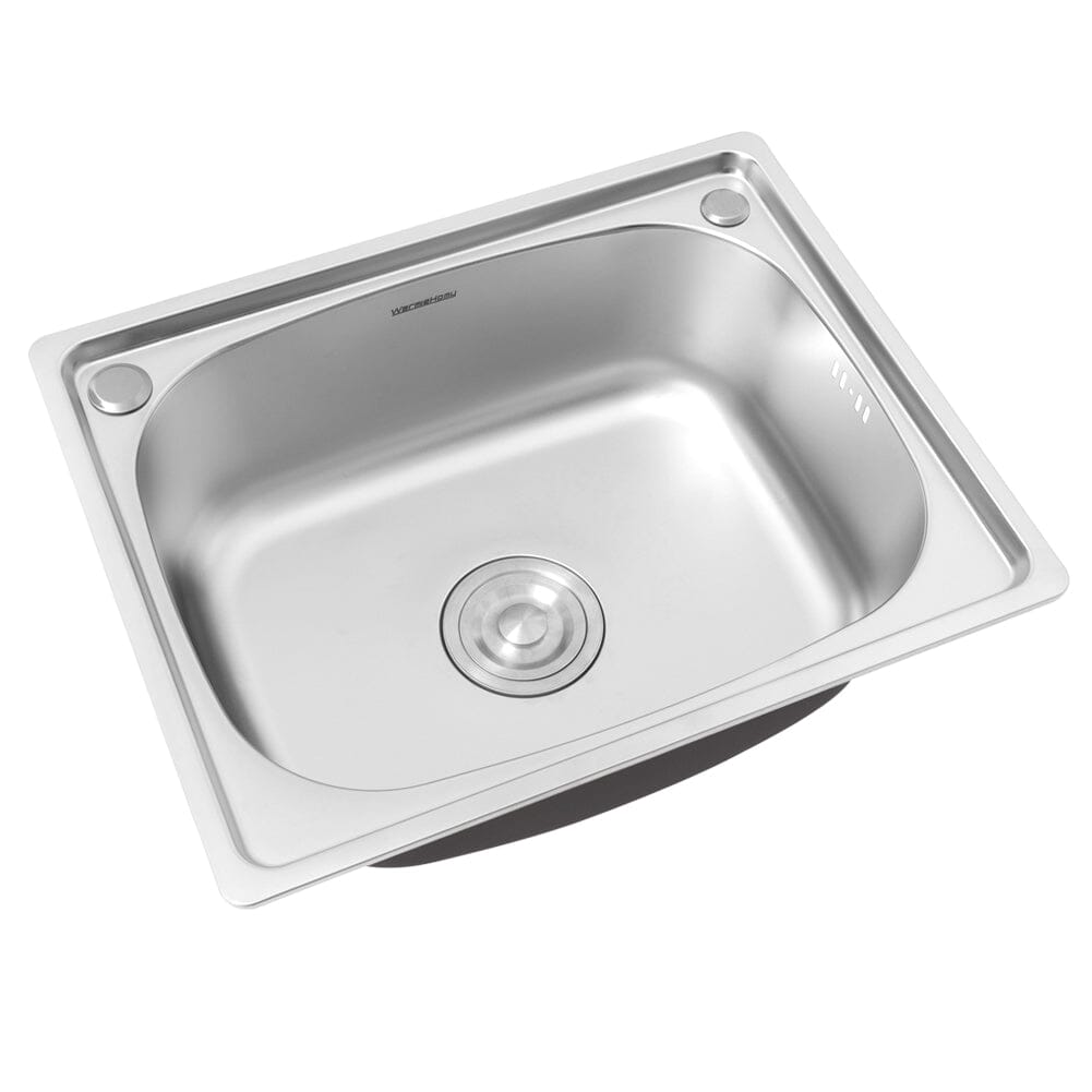 Stainless Steel Kitchen Sink Single Bowl Catering Sink