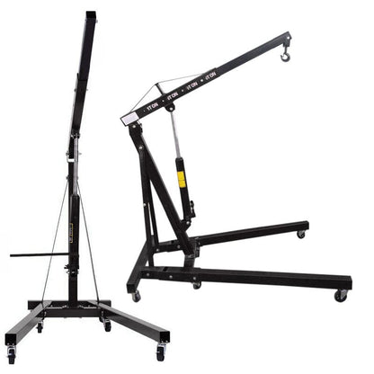 Mobile Folding Hydraulic Engine Crane 2200lb