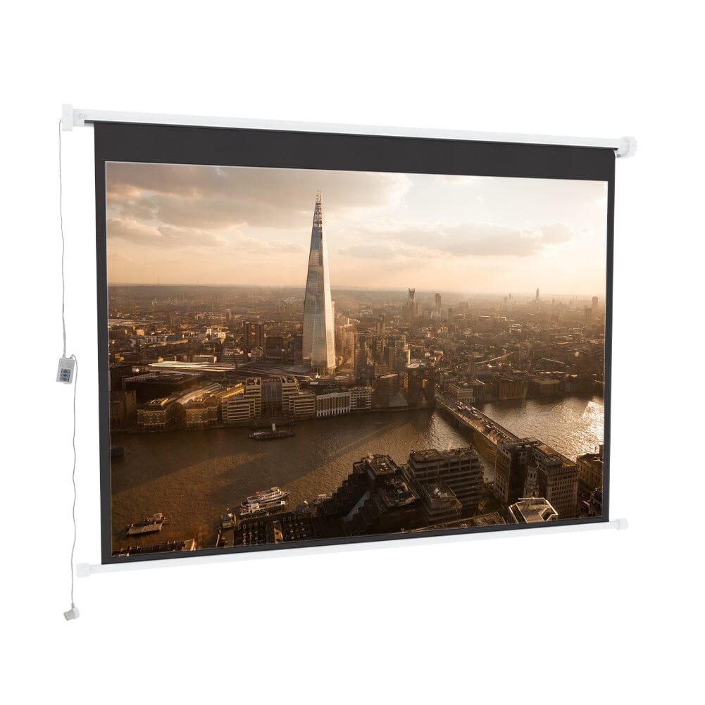 Wall Mount Electric Projector Screen for Home Theater Movie