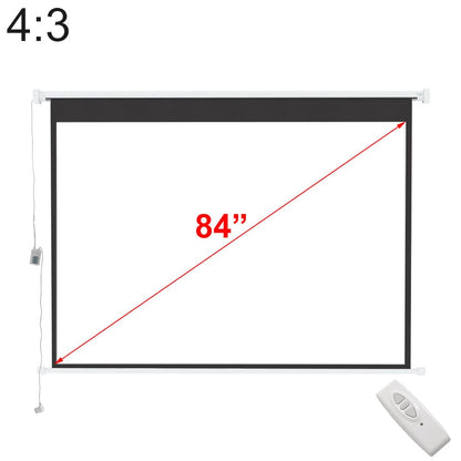 Wall Mount Electric Projector Screen for Home Theater Movie