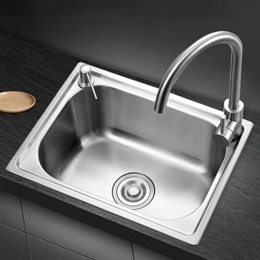 Stainless Steel Kitchen Sink Single Bowl Catering