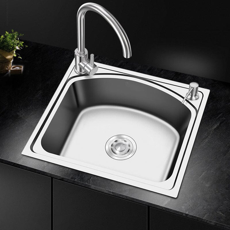 Stainless Steel Kitchen Sink Single Bowl Catering