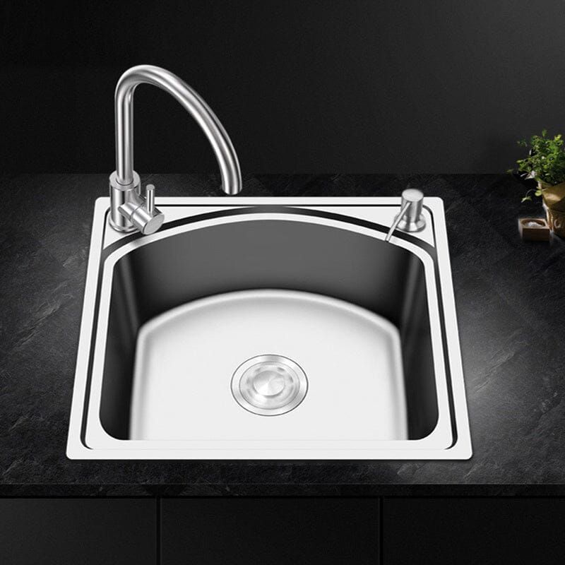 Stainless Steel Kitchen Sink Single Bowl Catering