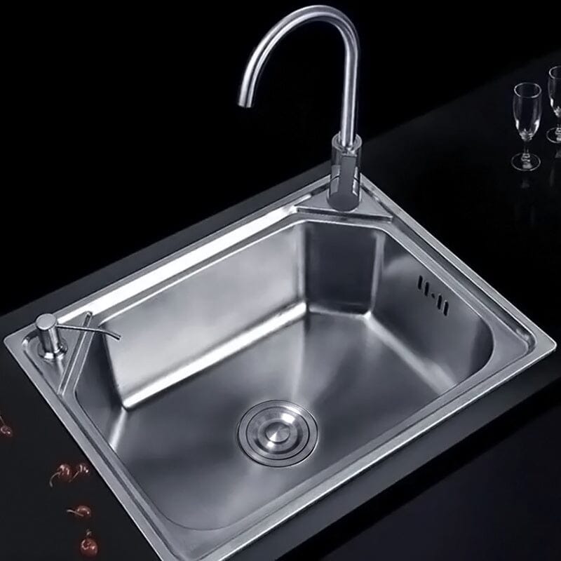 Stainless Steel Kitchen Sink Single Bowl Catering