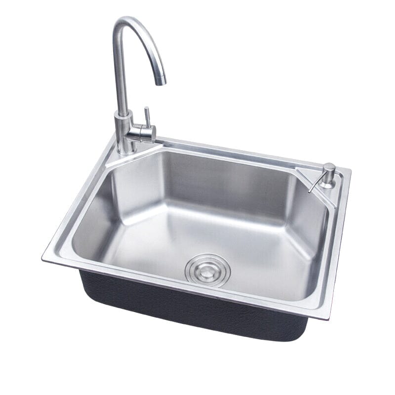 Stainless Steel Kitchen Sink Single Bowl Catering