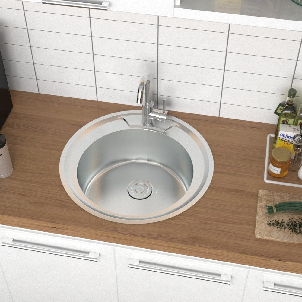 Stainless Steel Kitchen Sink Single Bowl Catering