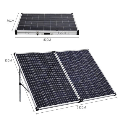 Output 100W to 200W Portable Folding Solar Panel Kit