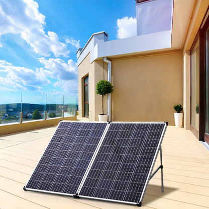 Output 100W to 200W Portable Folding Solar Panel Kit