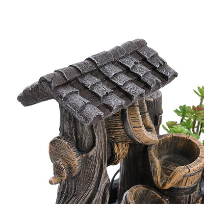 Tabletop Fountain Relaxation Water Feature for Home Decor Perfect for Relaxation Meditation