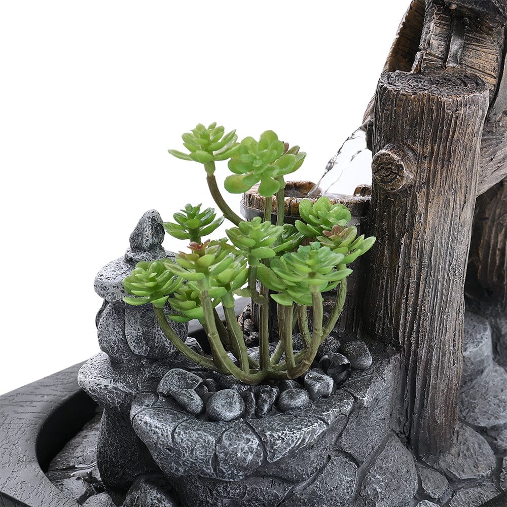 Tabletop Fountain Relaxation Water Feature for Home Decor Perfect for Relaxation Meditation